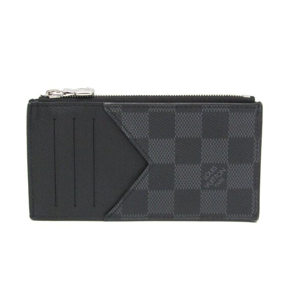 Louis Vuitton Damier Graphite COIN CARD HOLDER N64038 - Picture 1 of 16